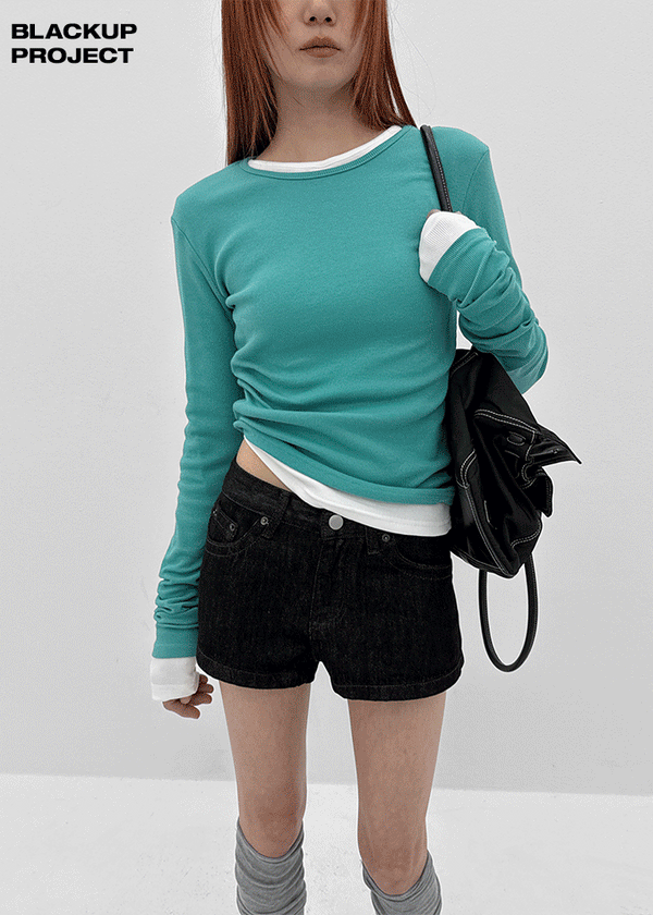 [MADE] Thezbee Round Long Sleeve Tee