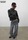 [MADE] Copea High-Neck Leather Jacket