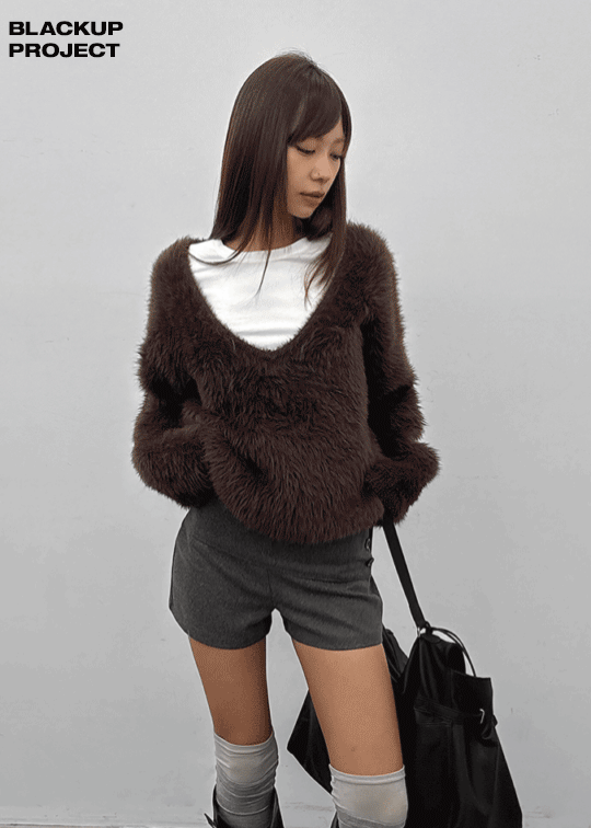 [MADE] Shaggy Fur Knit