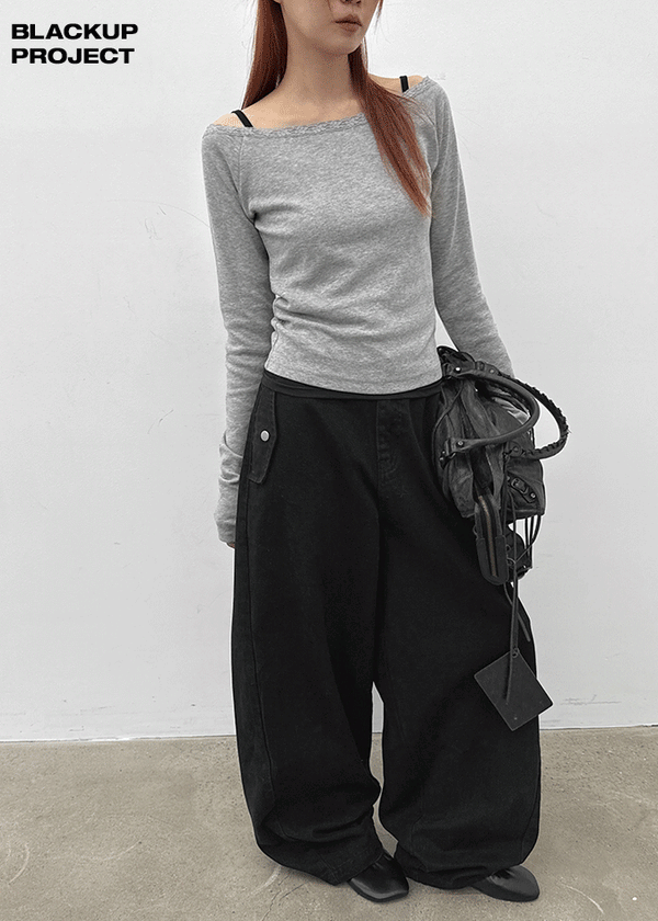 [MADE] Peacock Balloon Cotton Pants