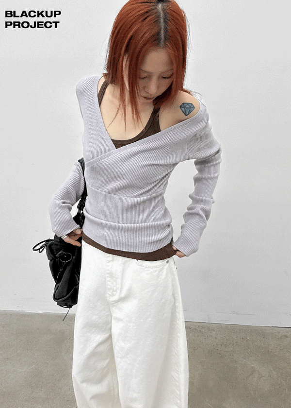 [MADE] Erif Wrap Knit