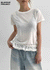 [MADE] Puzhen Frill Short Sleeve Tee
