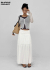 [MADE] Haini Folding Long Skirt