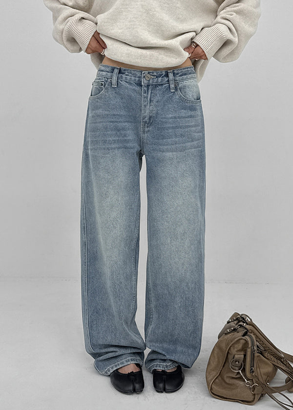 [MADE] Hesse Semi-Wide Cut Denim Pants