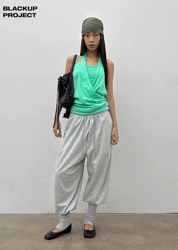 [MADE] Kumel Layered Halter Sleeveless