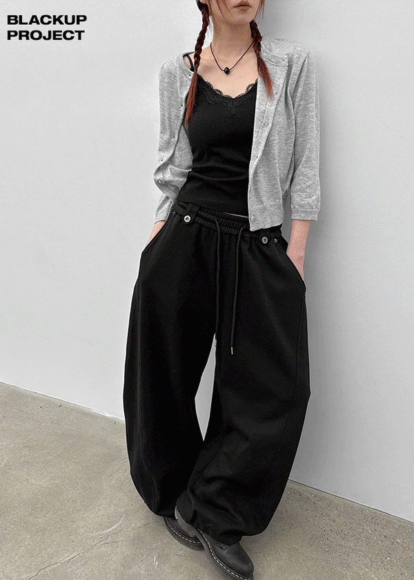 [MADE] Waki Cut Two-way Banding Pants