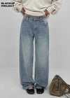 [MADE] Hesse Semi-Wide Cut Denim Pants