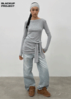 [MADE] Ratsha Puff Drape Mini One Piece