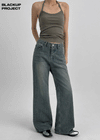 [MADE] Perla Semi-Bootcut Denim Pants