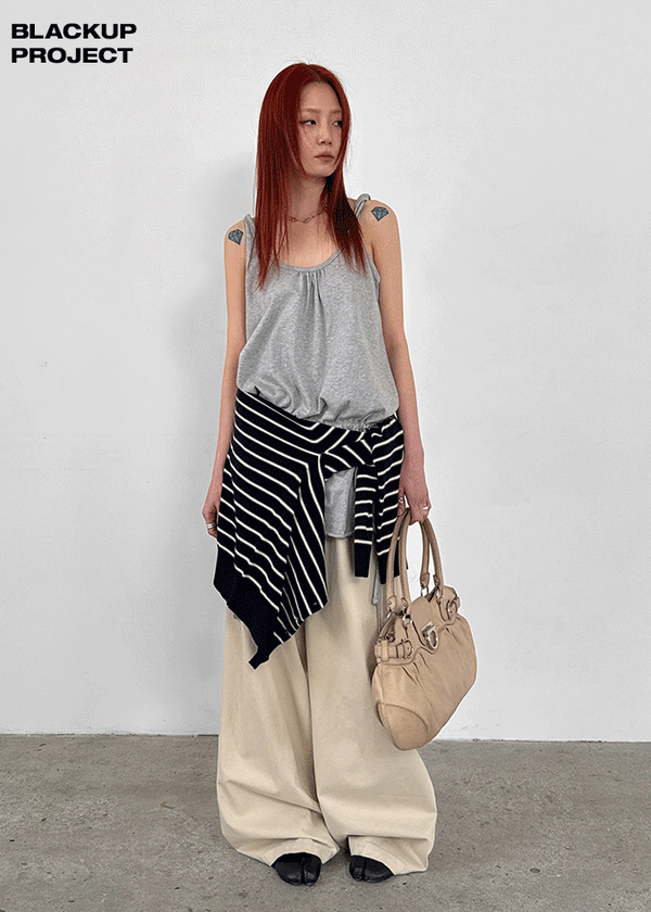 [MADE] Flandy Snap Cotton Banded Pants