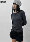 [MADE] Ronaj Knitlike Round Long Sleeve T-shirt