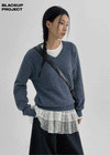 [MADE] Cashio Loose Fit V-neck Knit