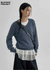 [MADE] Cashio Loose Fit V-neck Knit