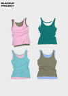 [MADE] Plio U-Neck Ribbed Sleeveless Top