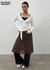 [MADE] Ponti V-Neck Wrap Long Sleeve Tee