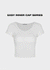 [MADE] Easy Basic V-Neck U-Neck Short Sleeve T-shirt (Built-in Cap)