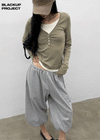 [MADE] Pinket Vintage Layered Long Sleeve Tee