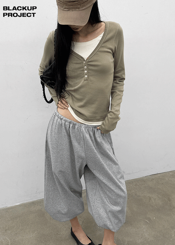 [MADE] Pinket Vintage Layered Long Sleeve Tee