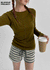 [MADE] Kotori Layered Wool Long Sleeve T-shirt