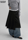 [MADE] Problem Belted Wrap Skirt