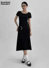 [MADE] Izny U-Neck Short Sleeve T-shirt