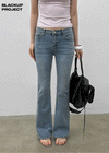 [MADE] Sion Low-Waist Bootcut Denim Pants