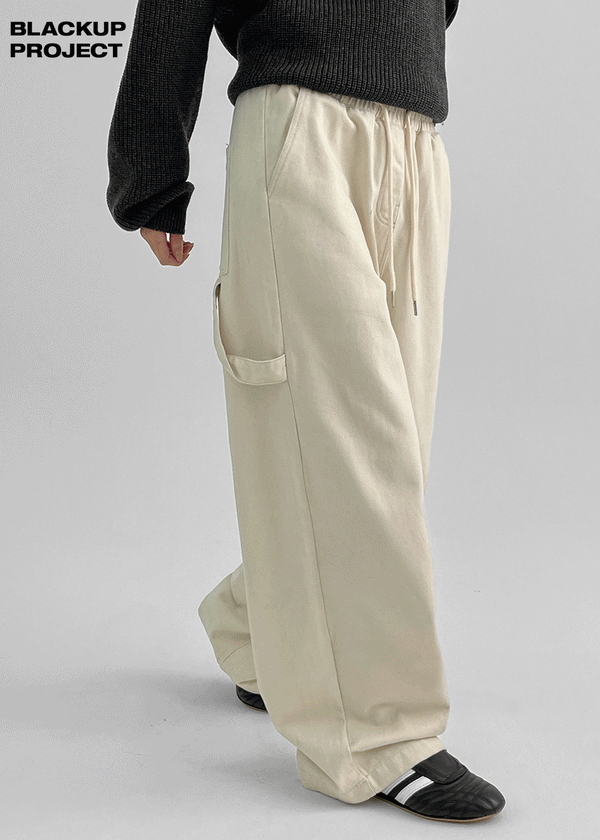 [MADE] Chaen Carpenter Fleece Cotton Banding Pants