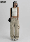 [MADE] Durham Dying Cargo Cotton Pants