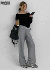 [MADE] Pantalones con Banda de Rayas Kirid Gimo
