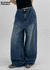 [MADE] Nebre Back Banding Wide Denim Pants