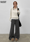 [MADE] Chirki Stripe Banding Pants