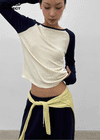 [MADE] Grande Soft Raglan Long Sleeve Tee