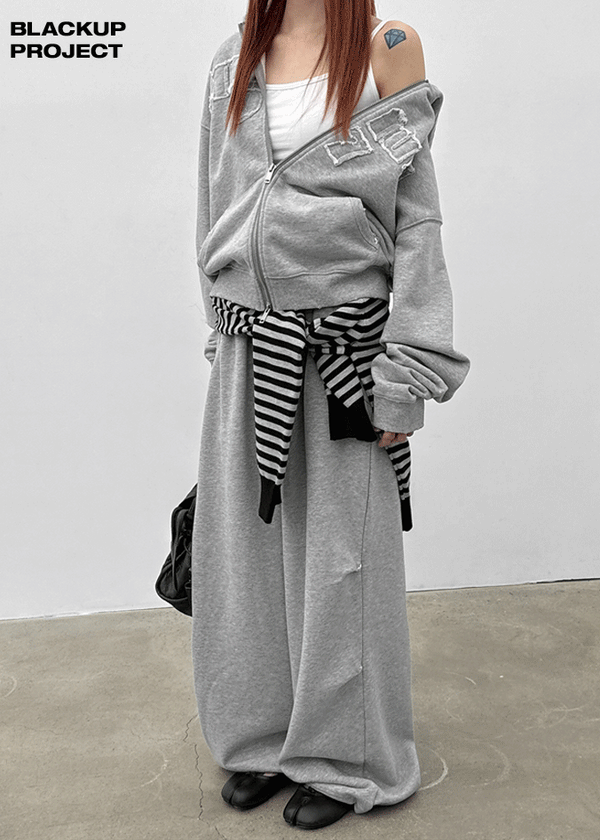 [MADE] Plbun Applique Banding Pants (Set Available)