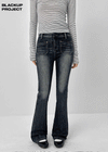 [MADE] Frena Low-Waist Bootcut Denim Pants