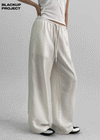 [MADE] Minos Linen Banding Pants