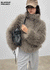 [MADE] Nanaba High-neck Fur Jacket