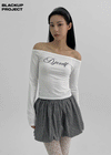 [MADE] Serini Off Shoulder Long Sleeve T-shirt