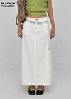 [MADE] Vuel Linen-Like Long Skirt