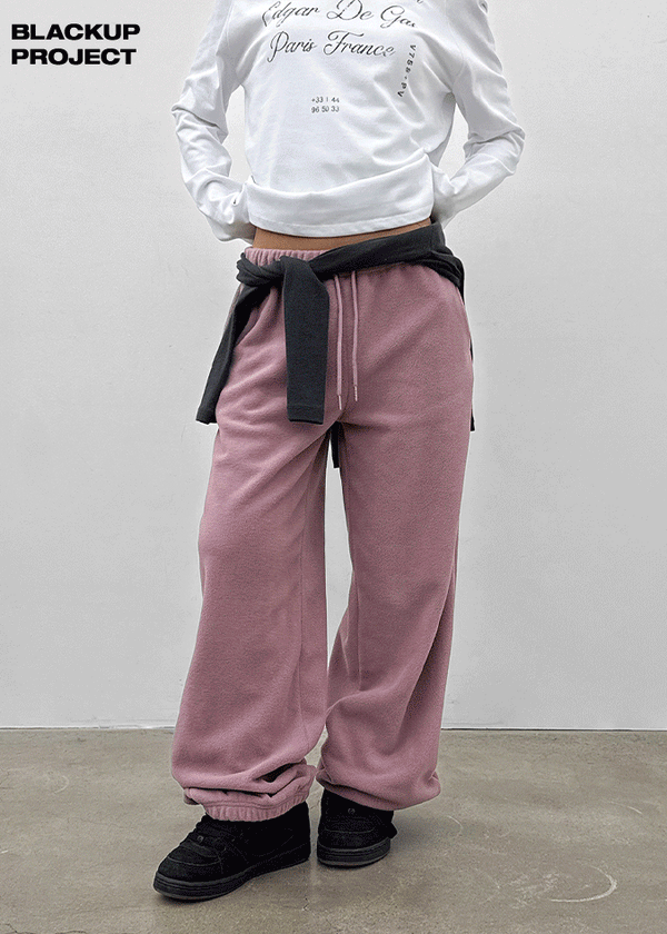 [MADE] Dalog Fleece Jogger Elastic Pants (Available as a set)