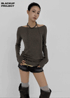 [MADE] Kriang V-neck Wrap Knit