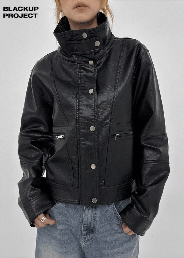 [MADE] Dane Leather Jacket