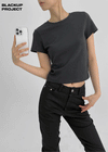 [MADE] Ponyti Basic Short Sleeve T-shirt
