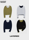 [MADE] Serion U-Neck Long Sleeve T-shirt