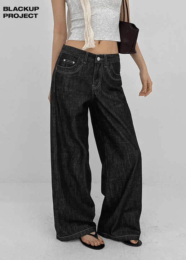 [MADE] Bitum Summer Wide Denim Pants