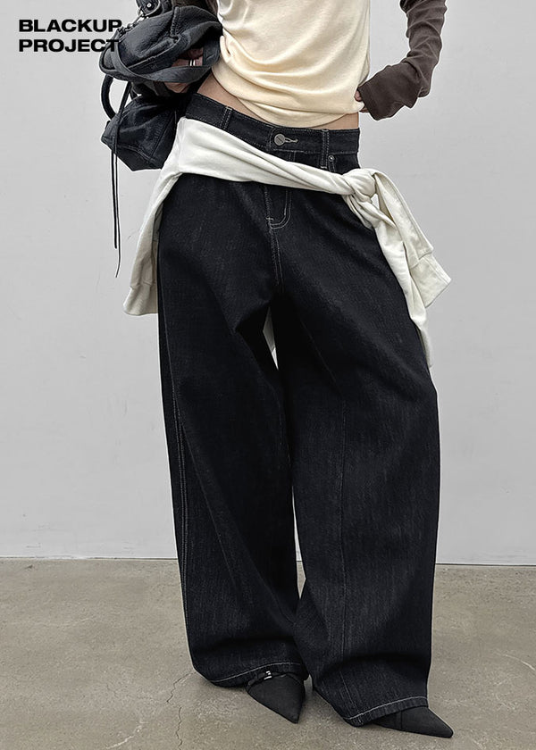 [MADE] Odelli Raw Wide Denim Pants