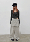 Delco Set - Wrap Skirt, Pants