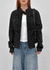 Decom Shirred Biker Nylon Jacket