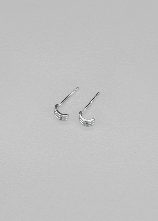 (SILVER 925) Cheddle Mini Silver Earrings