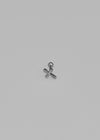(SILVER 925) Pebble Cross Piercing