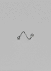 (SILVER 925) Chehil Twisted Piercing